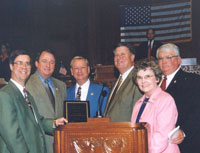 LA HOUSE RECEIVES OPEN GOVERNMENT AWARD 