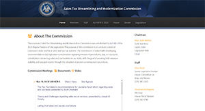 Sales Tax Streamlining and Modernization Commission
